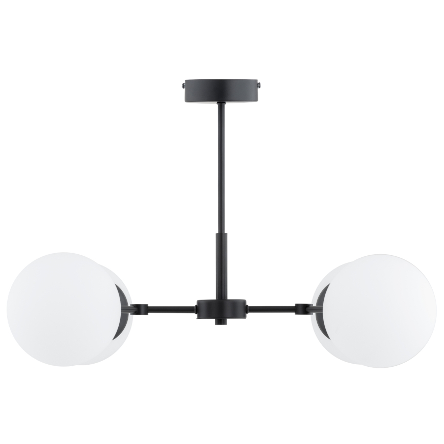 Lámpara colgante FOTON 4xE14/10W/230V negro