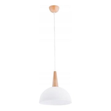 Lámpara colgante FOTYN 1xE27/15W/230V marrón