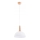 Lámpara colgante FOTYN 1xE27/15W/230V marrón