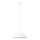 Lámpara colgante FRIKA 1xE27/15W/230V diá. 34 cm blanco