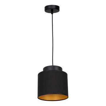 Lámpara colgante FRODI 1xE27/60W/230V negro