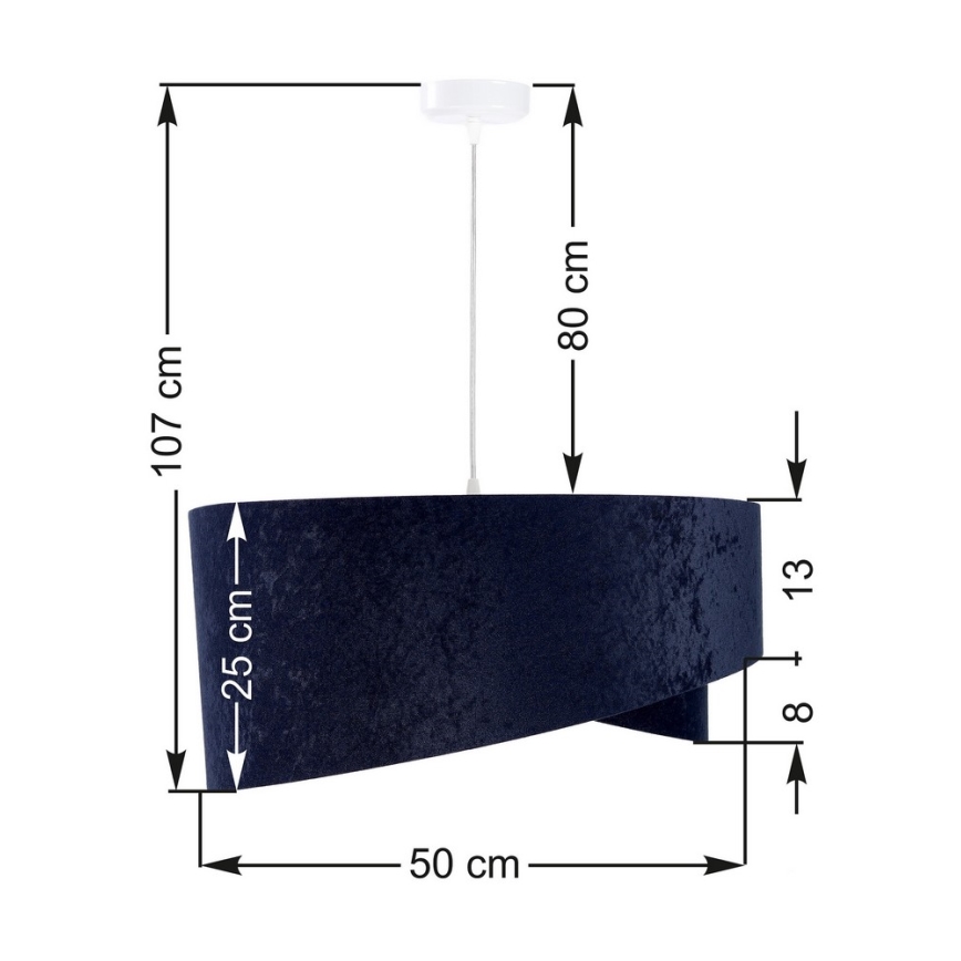 Lámpara colgante GALAXY 1xE27/60W/230V