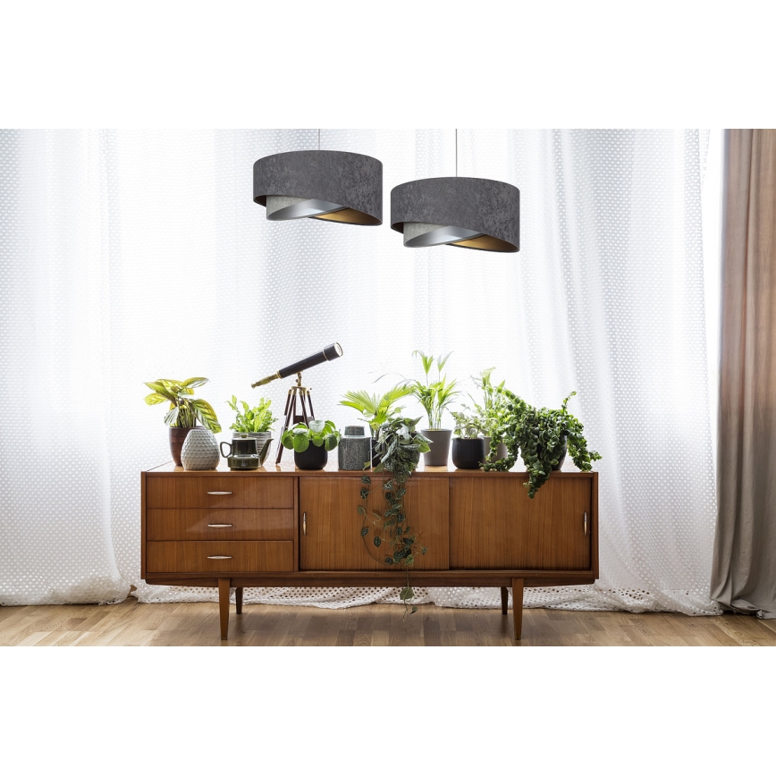 Lámpara colgante GALAXY 1xE27/60W/230V