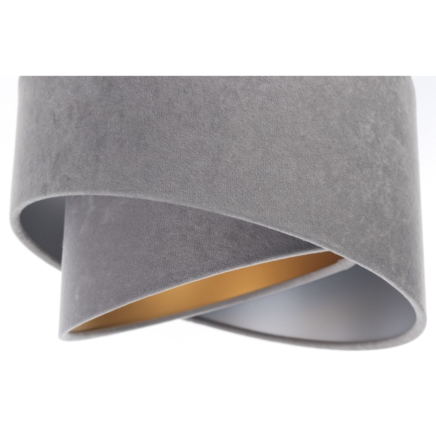 Lámpara colgante GALAXY 3xE27/60W/230V gris