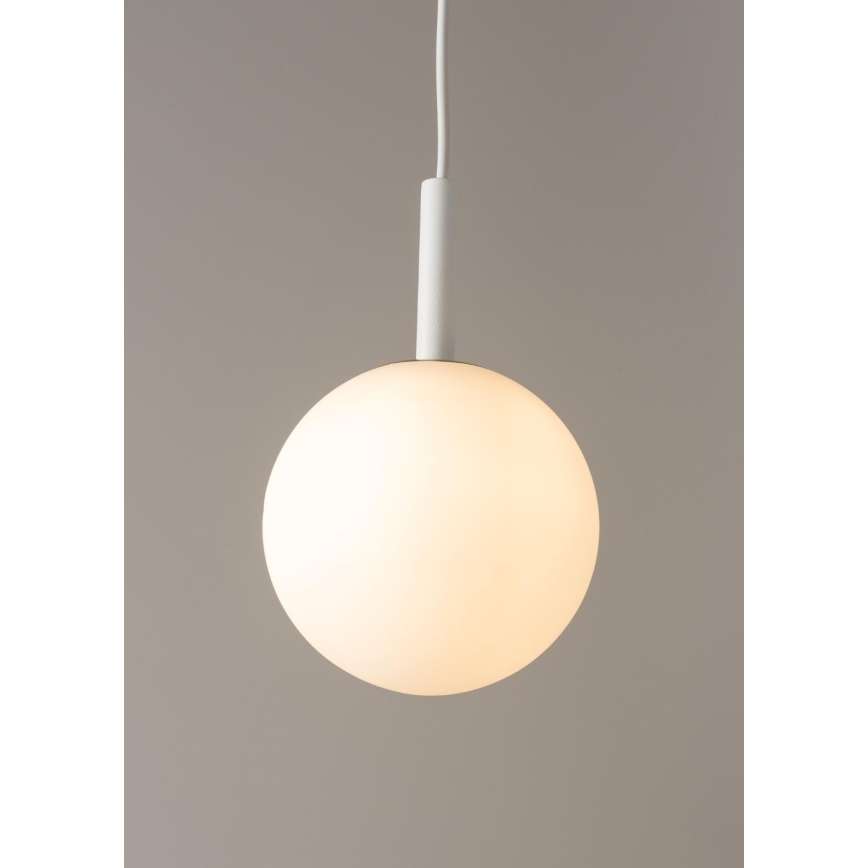 Lámpara colgante GAMA 1xG9/12W/230V blanco
