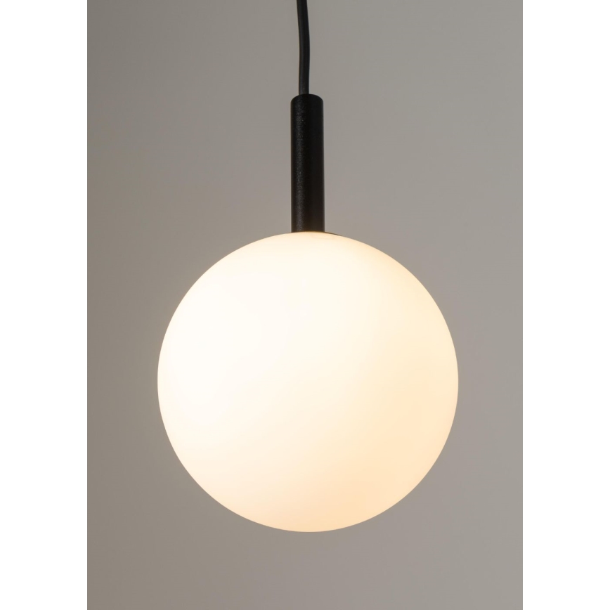 Lámpara colgante GAMA 1xG9/12W/230V negro