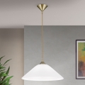Lámpara colgante GRADO 1xE27/60W/230V diá. 40 cm latón