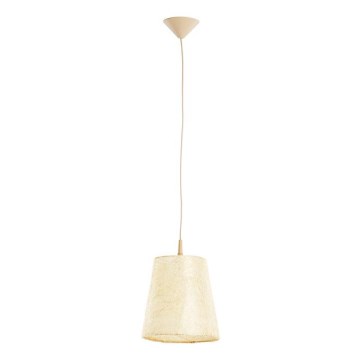 Lámpara colgante GUMON 1xE27/15W/230V beige