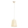 Lámpara colgante GUMON 1xE27/15W/230V beige