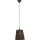 Lámpara colgante GUMON 1xE27/15W/230V marrón