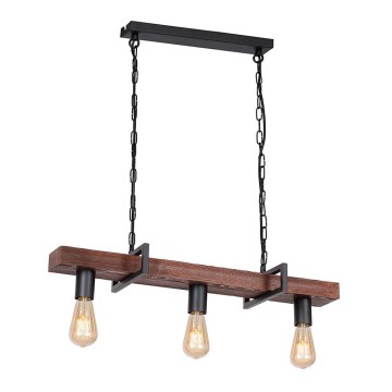 Lámpara colgante HARD 3xE27/60W/230V