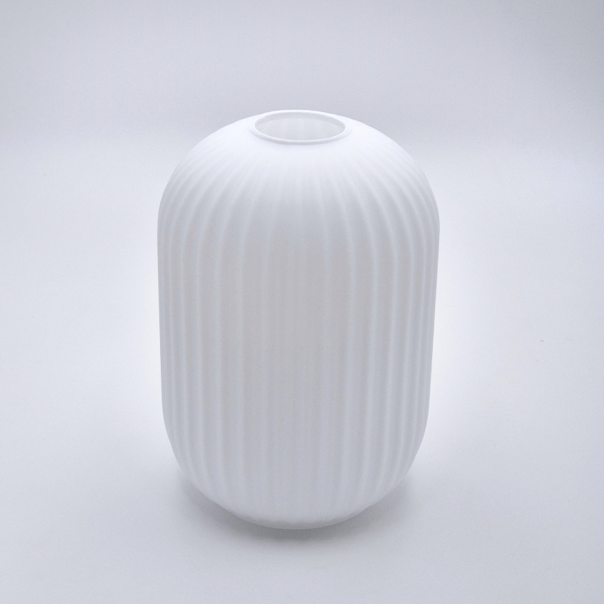 Lámpara colgante HARMA 1xE27/15W/230V diá. 14 cm blanco/dorado
