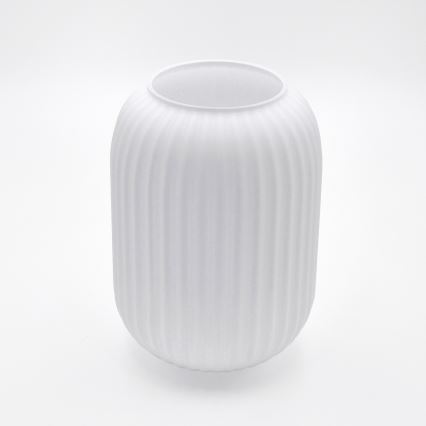 Lámpara colgante HARMA 1xE27/15W/230V diá. 14 cm blanco/negro