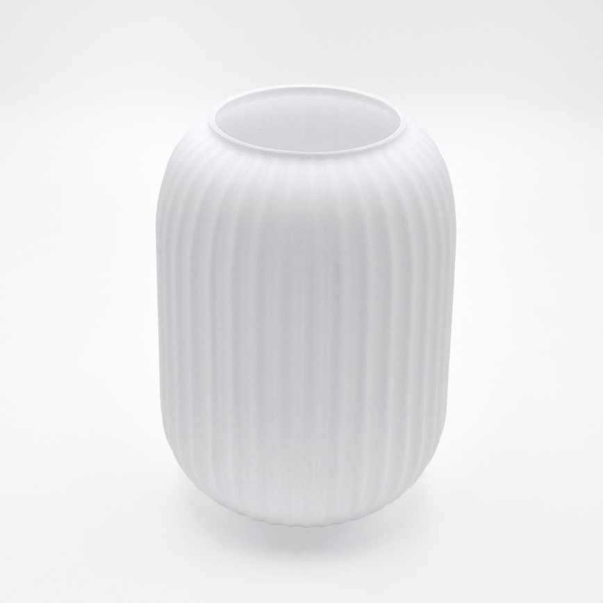 Lámpara colgante HARMA 1xE27/15W/230V diá. 14 cm blanco/negro