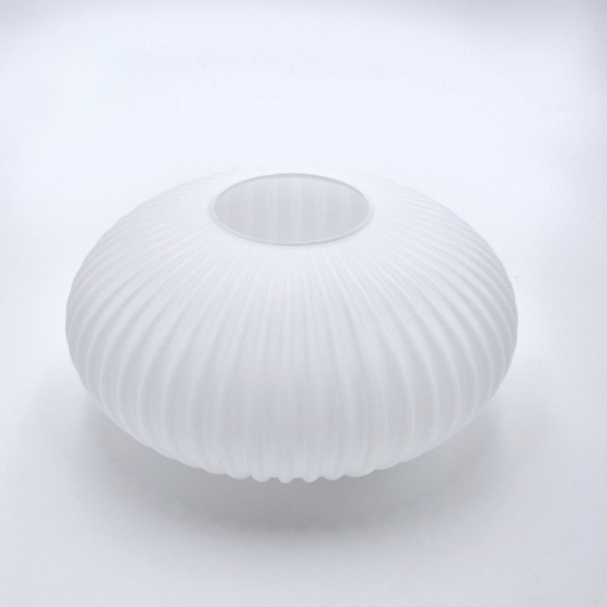 Lámpara colgante HARMA 1xE27/15W/230V diá. 25 cm blanco/dorado