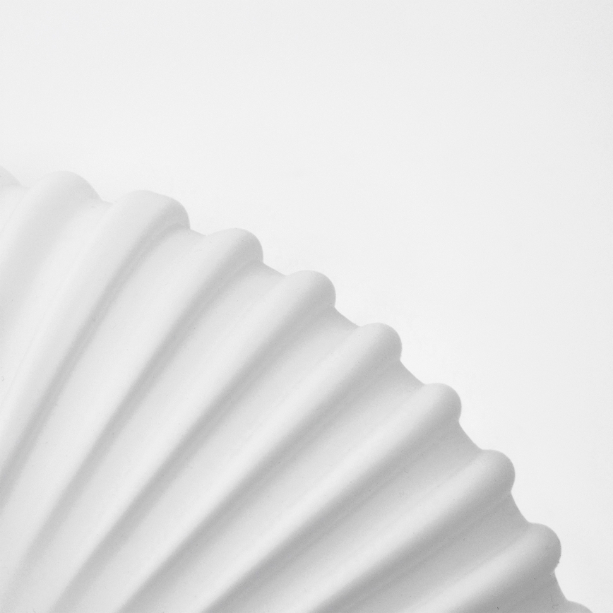 Lámpara colgante HARMA 1xE27/15W/230V diá. 30 cm blanco/negro