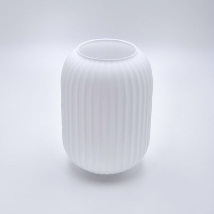 Lámpara colgante HARMONY 1xE27/15W/230V diá. 14 cm blanco/roble