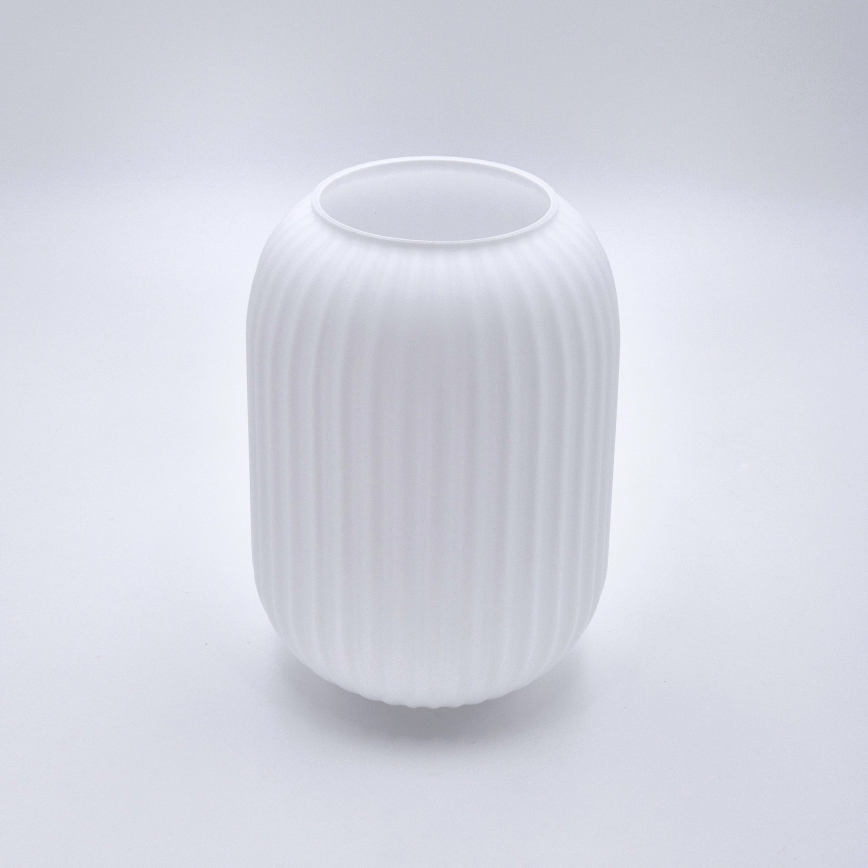 Lámpara colgante HARMONY 1xE27/15W/230V diá. 14 cm blanco/roble