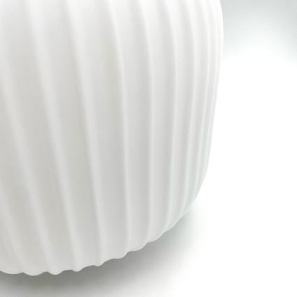 Lámpara colgante HARMONY 1xE27/15W/230V diá. 20 cm blanco/roble