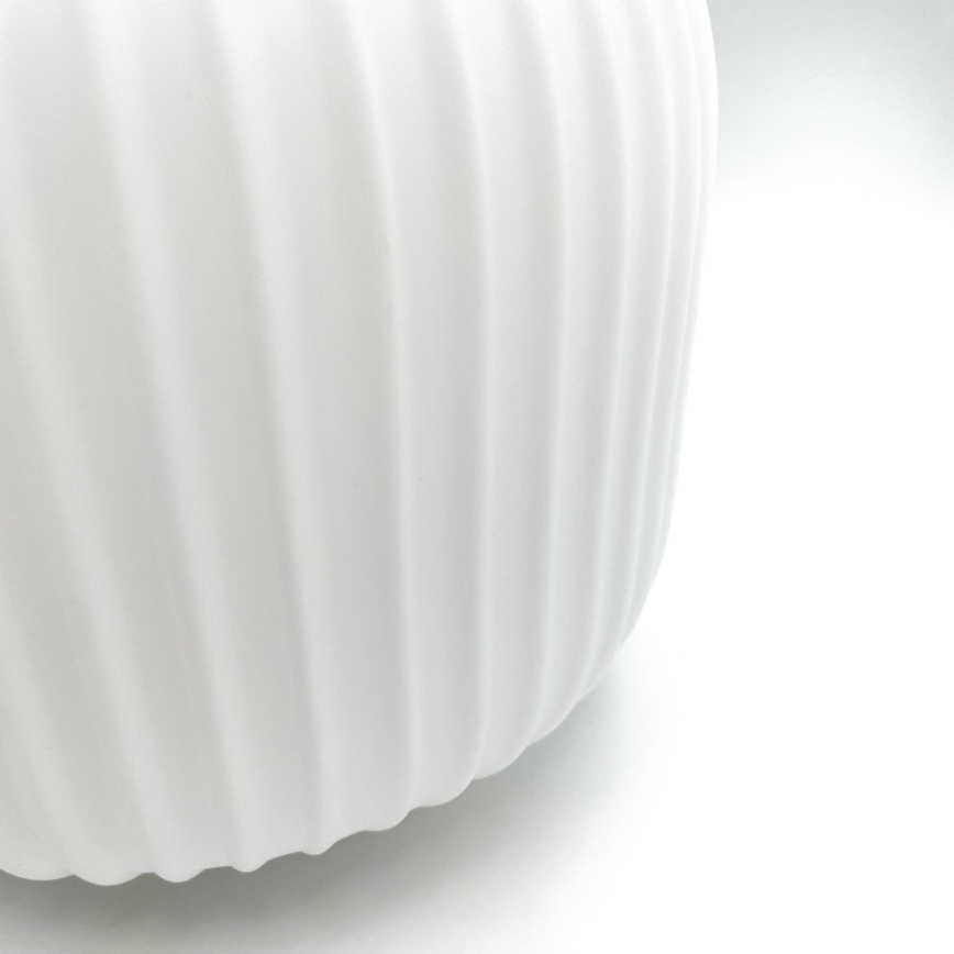Lámpara colgante HARMONY 1xE27/15W/230V diá. 20 cm blanco/roble