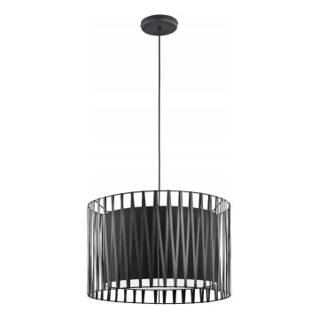 Lámpara colgante HARMONY BLACK 3xE27/60W/230V
