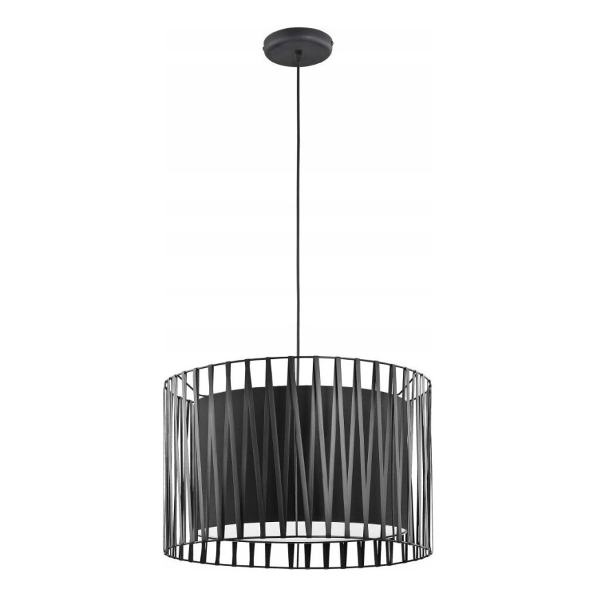 Lámpara colgante HARMONY BLACK 3xE27/60W/230V