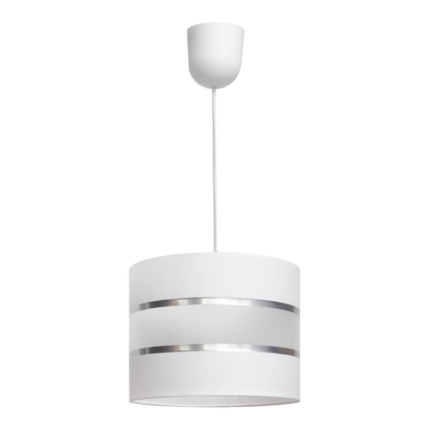 Lámpara colgante HELEN 1xE27/15W/230V blanco