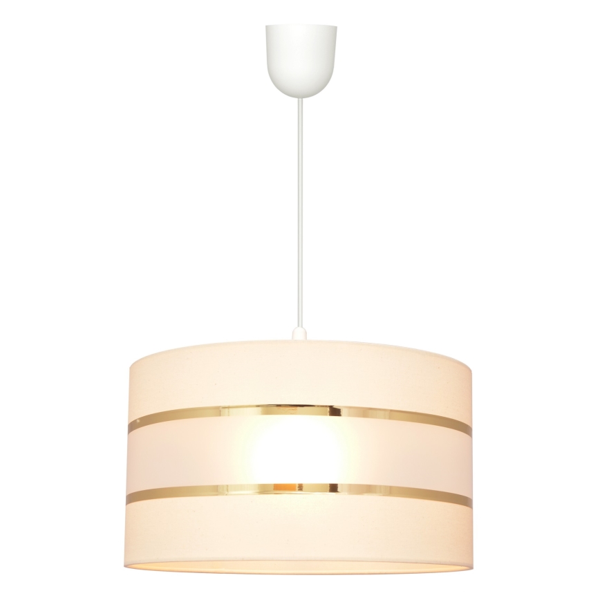Lámpara colgante HELEN 1xE27/15W/230V crema