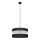 Lámpara colgante HELEN 1xE27/15W/230V diá. 40 cm negro/dorado