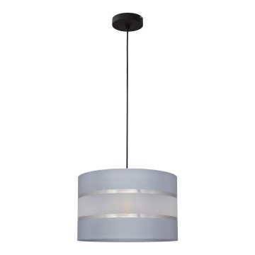 Lámpara colgante HELEN 1xE27/15W/230V gris/negro