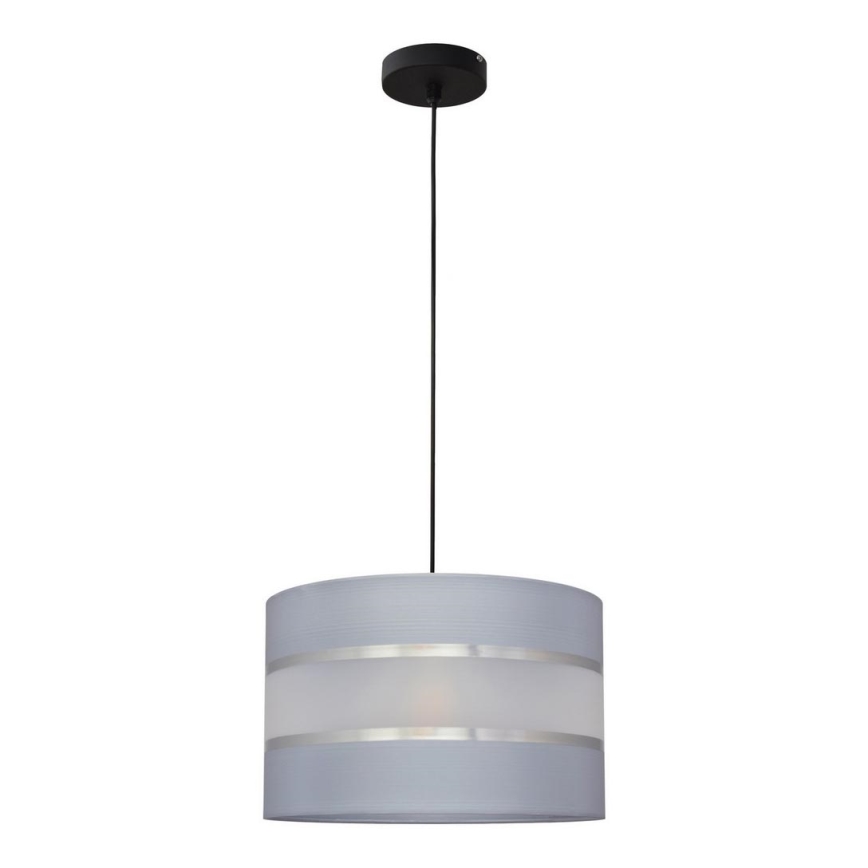 Lámpara colgante HELEN 1xE27/15W/230V gris/negro