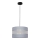 Lámpara colgante HELEN 1xE27/15W/230V gris/negro