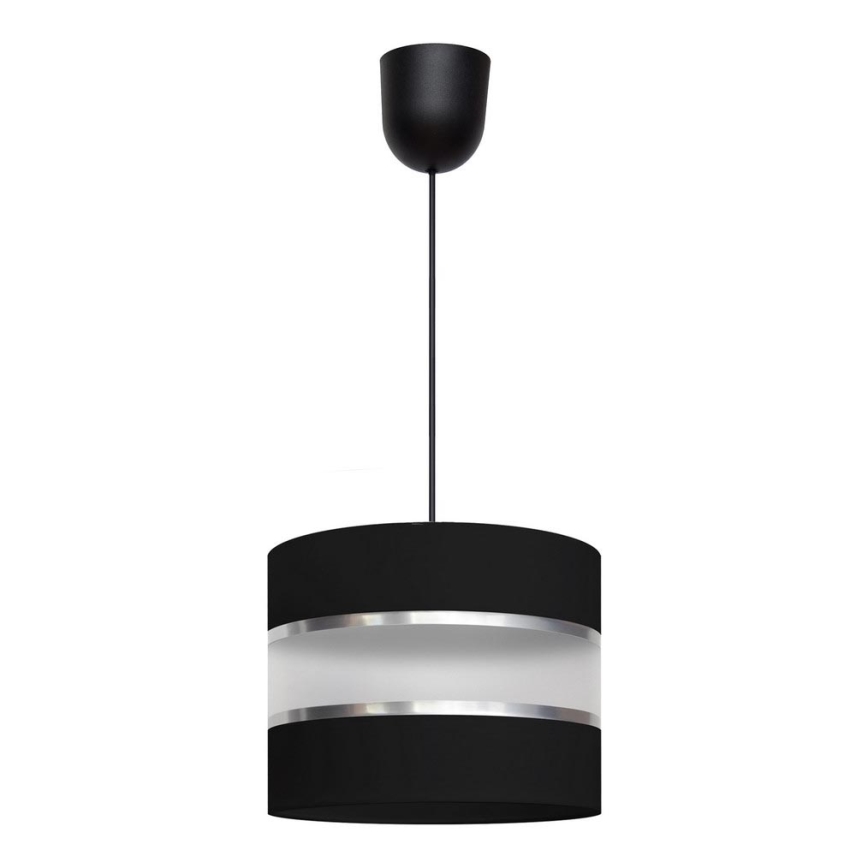 Lámpara colgante HELEN 1xE27/15W/230V negro