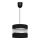 Lámpara colgante HELEN 1xE27/15W/230V negro