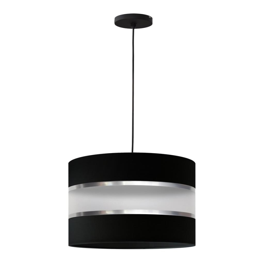 Lámpara colgante HELEN 1xE27/15W/230V negro