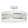 Lámpara colgante HELEN 3xE27/15W/230V blanco/dorado
