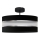 Lámpara colgante HELEN 3xE27/15W/230V negro/cromo brillante