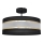 Lámpara colgante HELEN 3xE27/15W/230V negro/dorado