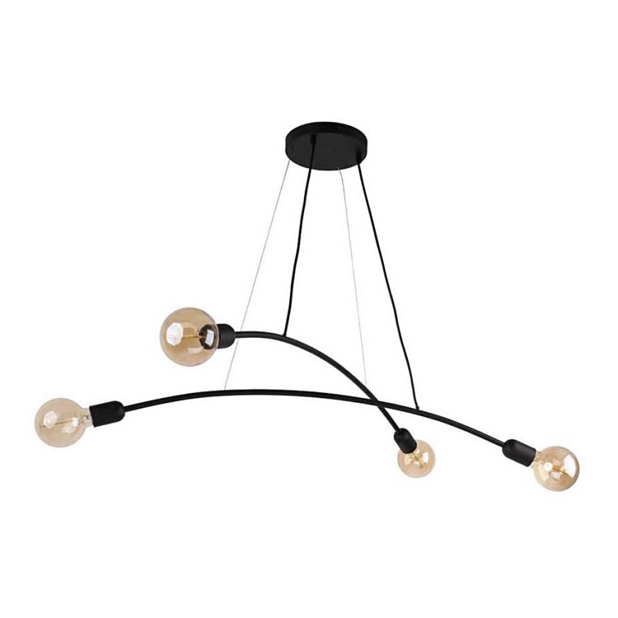 Lámpara colgante HELIX 4xE27/60W/230V