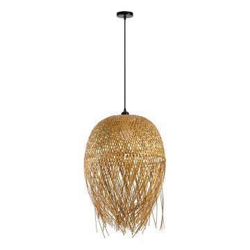 Lámpara colgante HILO 1xE27/40W/230V diá. 45 cm bambú