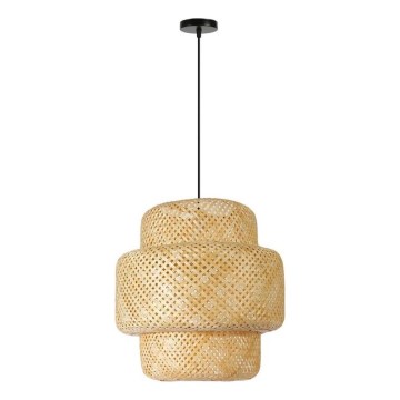 Lámpara colgante HILO 1xE27/40W/230V diá. 47 cm bambú