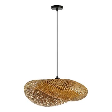 Lámpara colgante HILO 1xE27/40W/230V diá. 60 cm bambú