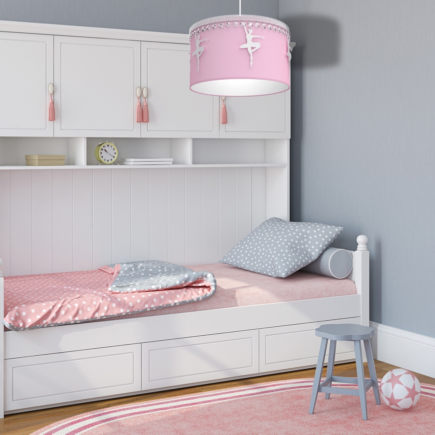 Lámpara colgante infantil BALETNICA 1xE27/60W/230V