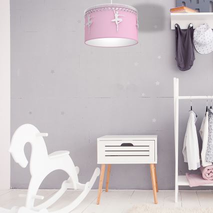 Lámpara colgante infantil BALETNICA 1xE27/60W/230V