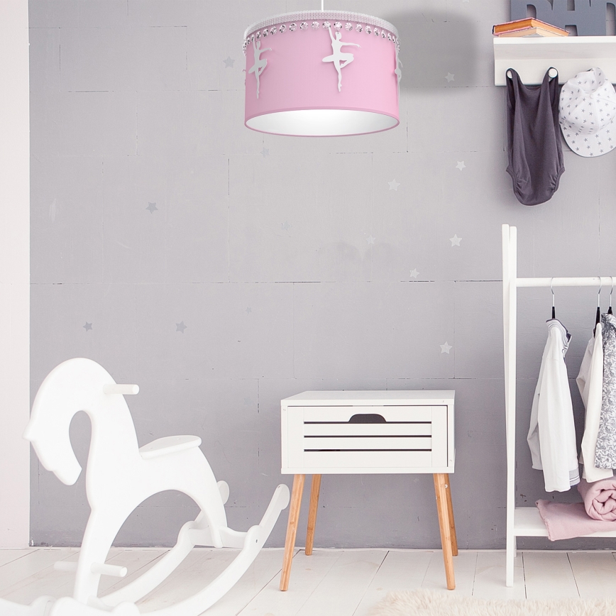 Lámpara colgante infantil BALETNICA 1xE27/60W/230V
