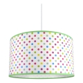 Lámpara colgante infantil DOTS 1xE27/60W/230V