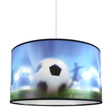 Lámpara colgante infantil FOOTBALL 1xE27/60W/230V
