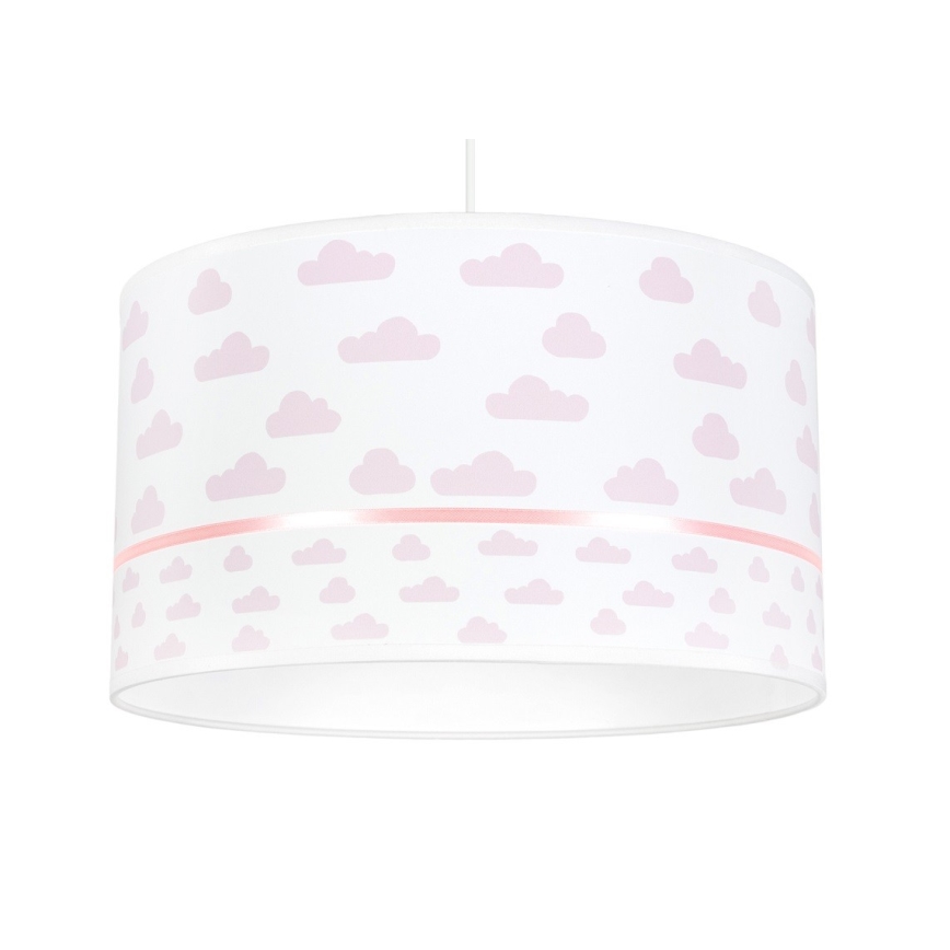 Lámpara colgante infantil PIKKI 1xE27/60W/230V rosa