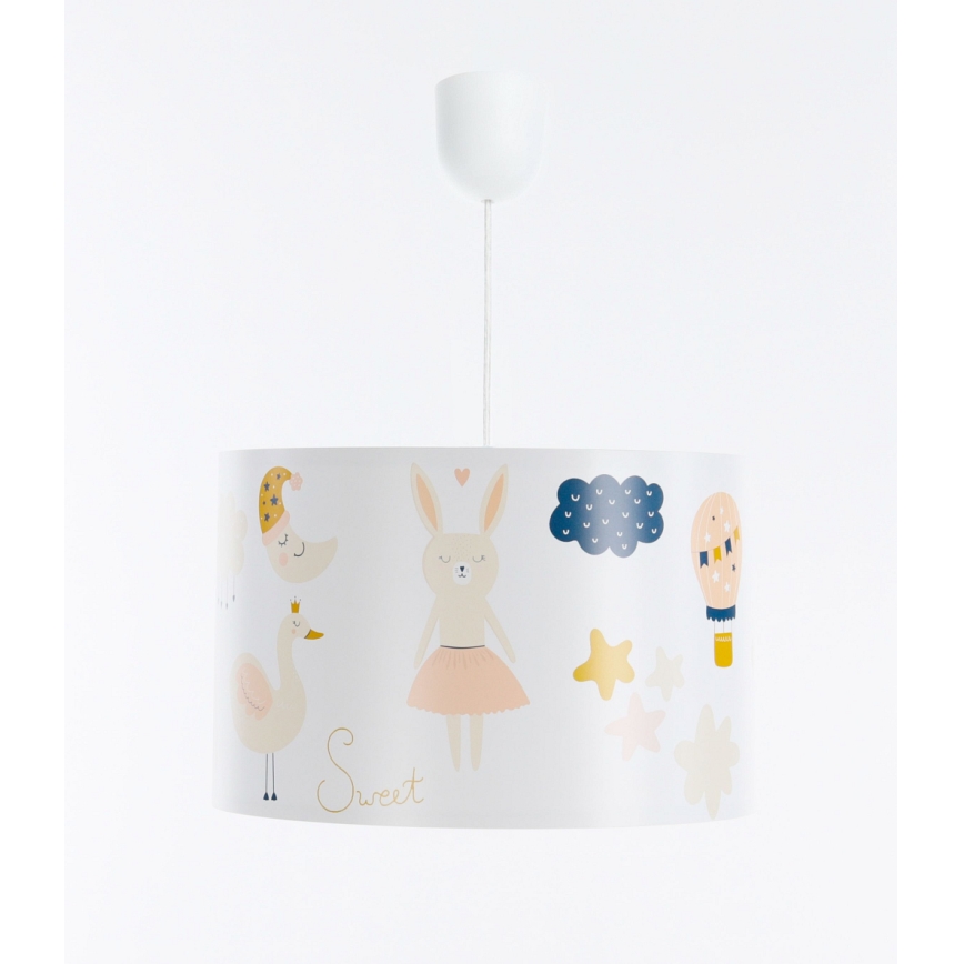 Lámpara colgante infantil SWEET DREAMS 1xE27/60W/230V diá. 30 cm