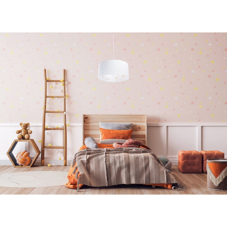 Lámpara colgante infantil SWEET DREAMS 1xE27/60W/230V diá. 30 cm